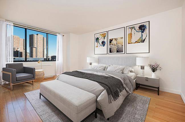 NEW Sun Drenched 2 Bed/2 Bath in Amenity Filled Tribeca Apartment, Washer/Dryer, NO FEE