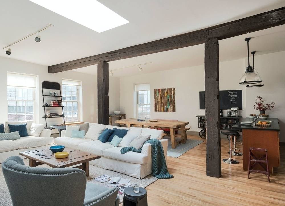 No Fee, 1 bed / 1 bath loft , in heart of Dumbo , spacious living room and 15' ceilings