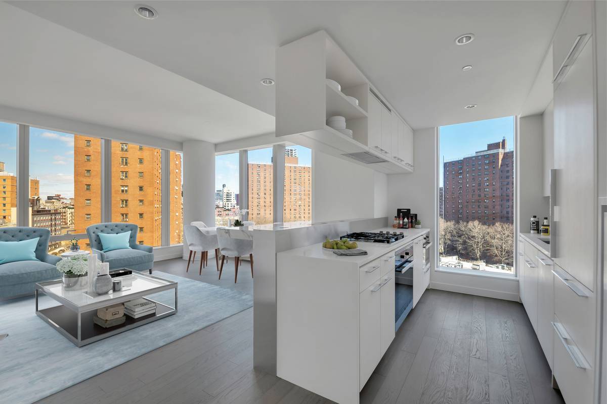 Stunning Corner 2 Bedroom in Newest LES Building, W/D in Unit