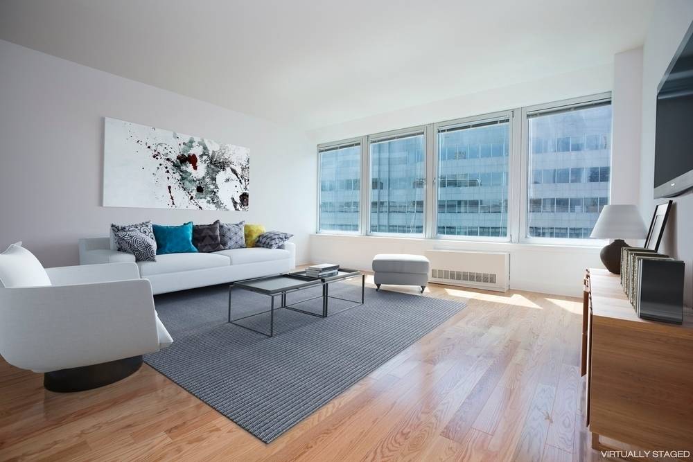 NO FEE, beautiful 1 bed in Financial District, 2 months free!