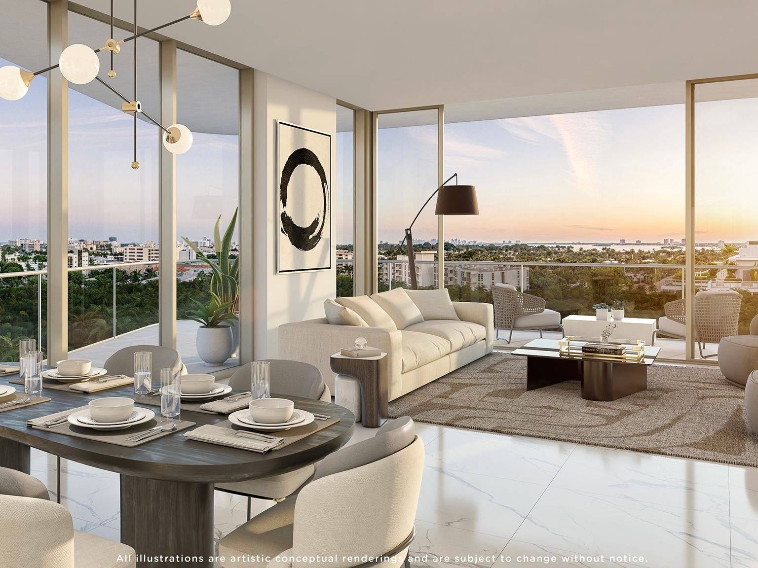 Miami Bal Harbour | Water View | City View | 3 BED 3.5 BATH | 1,657 SQFT | Outdoors Living 549 SQFT