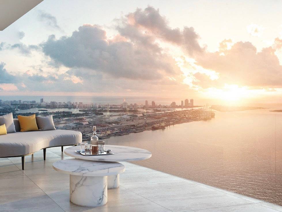 Downtown Miami Waterfront | Financial District  | Chandelier Tower