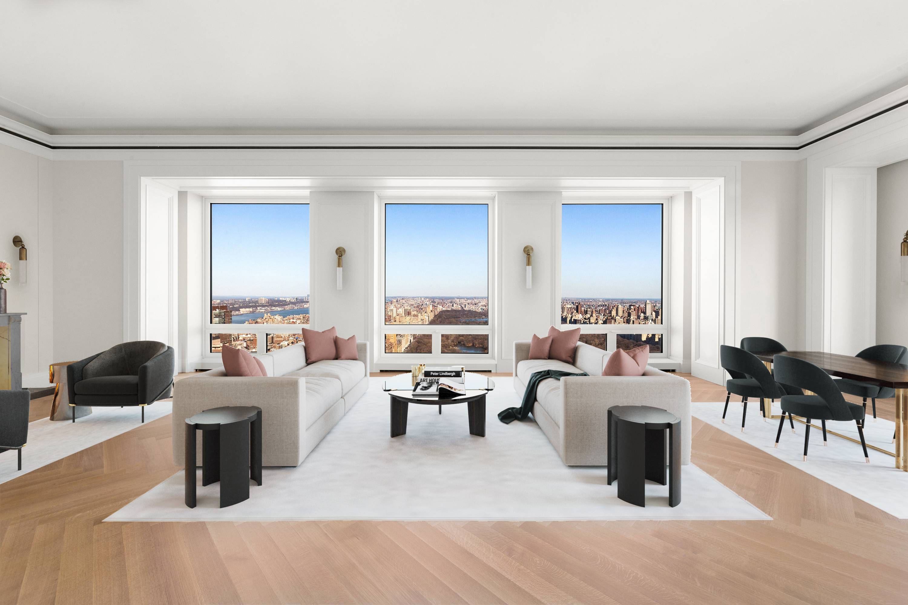 220 CENTRAL PARK SOUTH  | CENTRAL PARK RUNWAY VIEWS  | COVETED HALF FLOOR BEAUTY