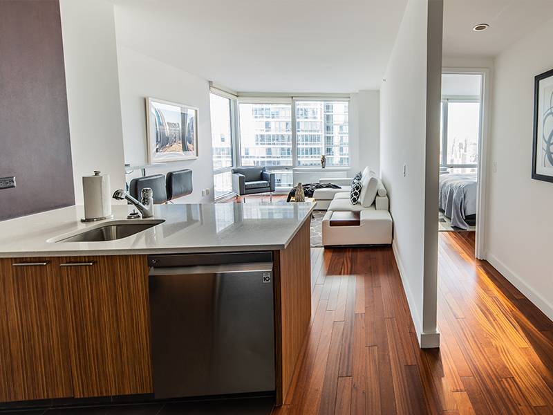 Ideal Midtown, 2 Bed/ 2 Bath Apartment in Luxury Hells Kitchen Building, Swimming Pool & Amenities