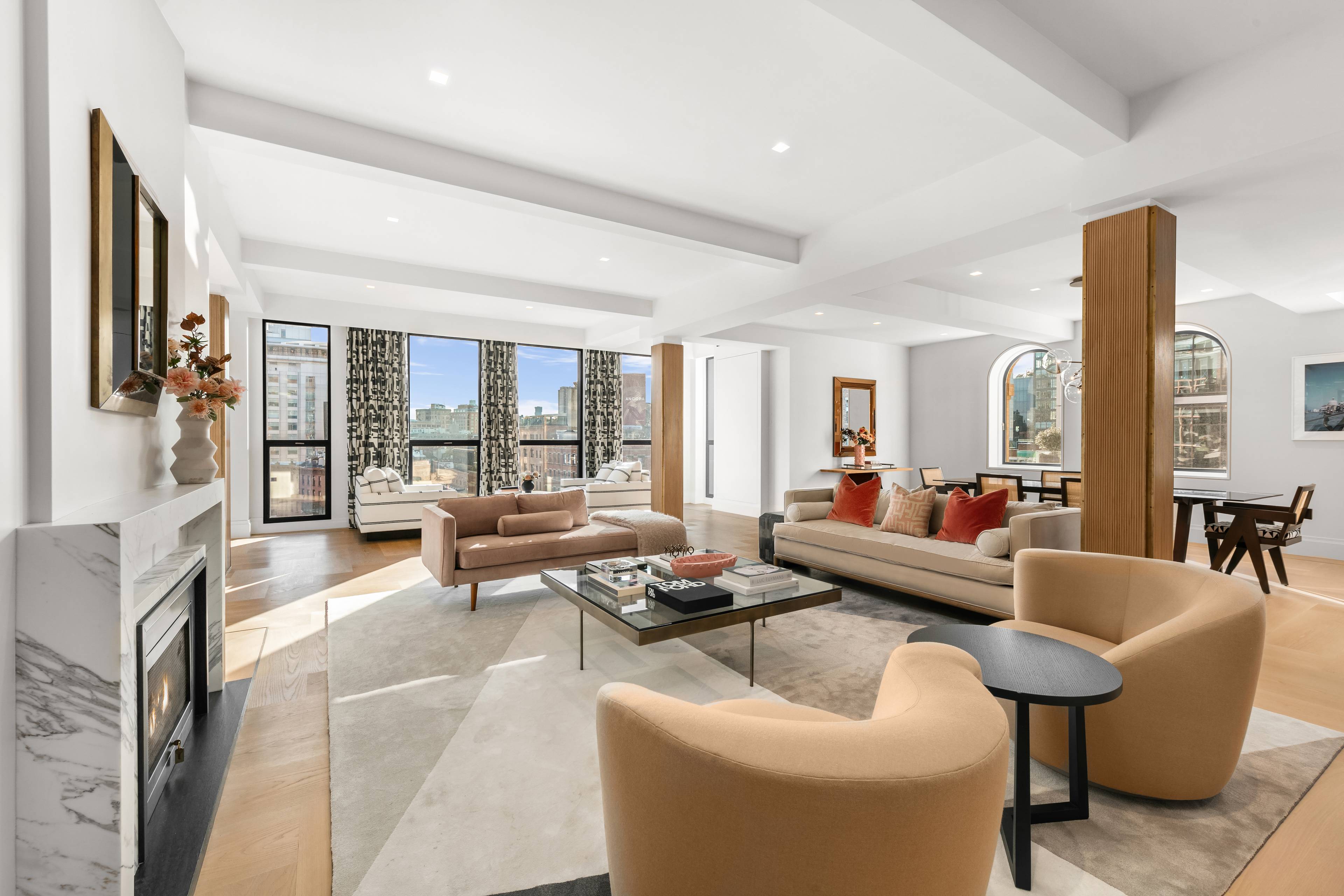 66 NINTH AVENUE | CONCIERGE LEVEL BOUTIQUE CONDO | 5,444SF FULL FLOOR 5 BEDROOM with PRIVATE TERRACE |