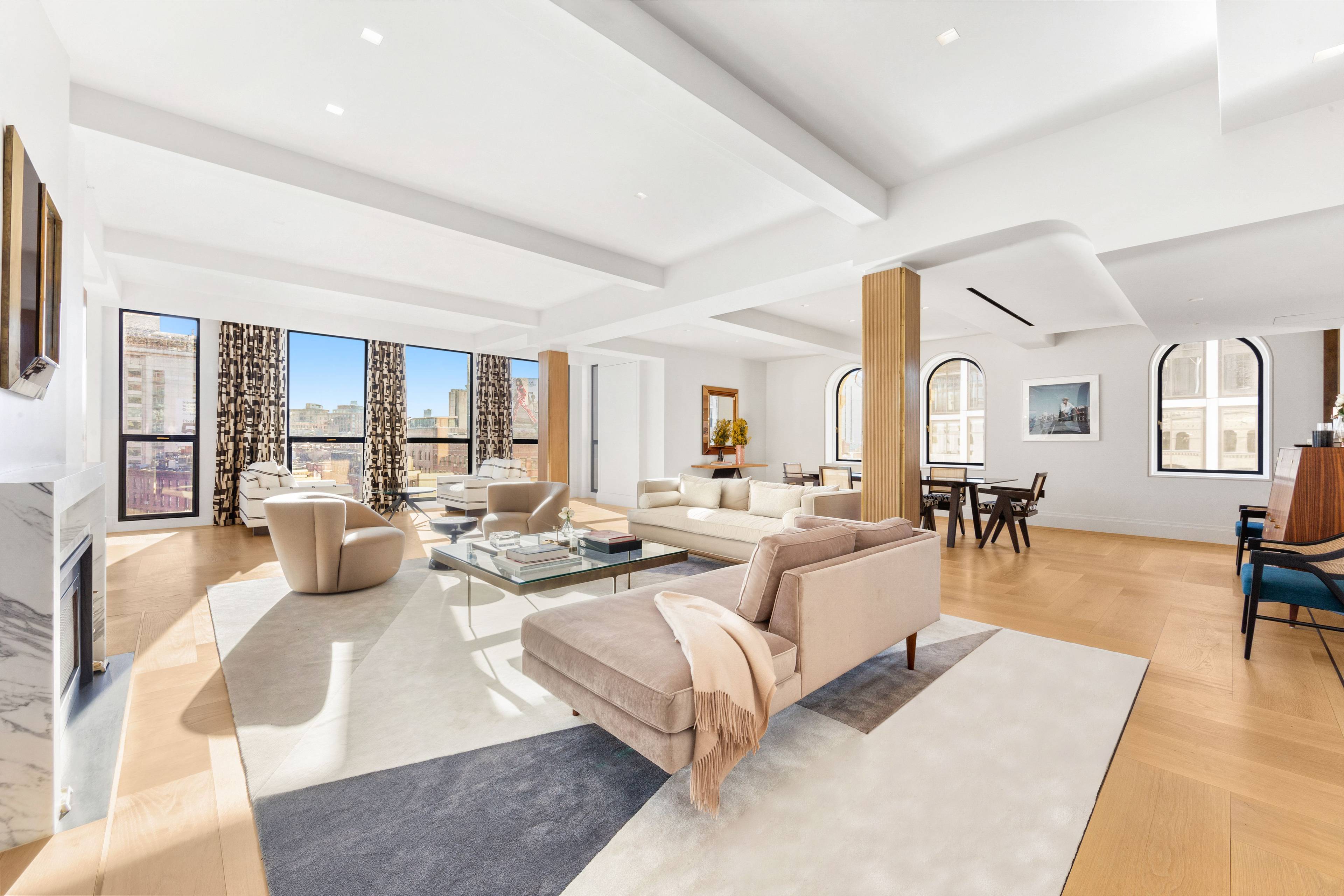 66 NINTH AVENUE | CONCIERGE LEVEL BOUTIQUE CONDO | 5,444SF FULL FLOOR 5 BEDROOM with PRIVATE TERRACE |