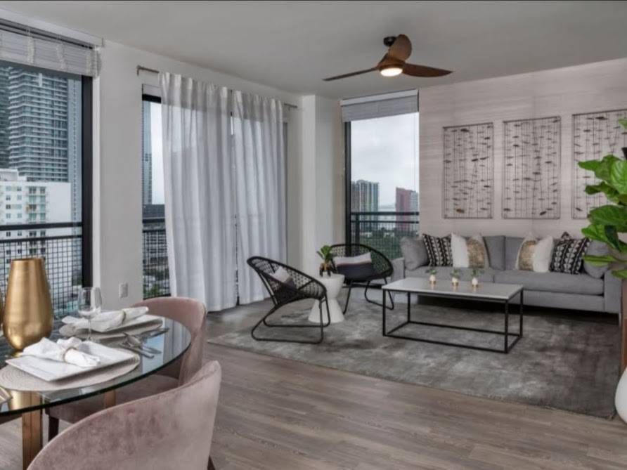 Miami Brickell Contemporary One Bedroom with Balcony Just $2897 Concessions Available For January 2024