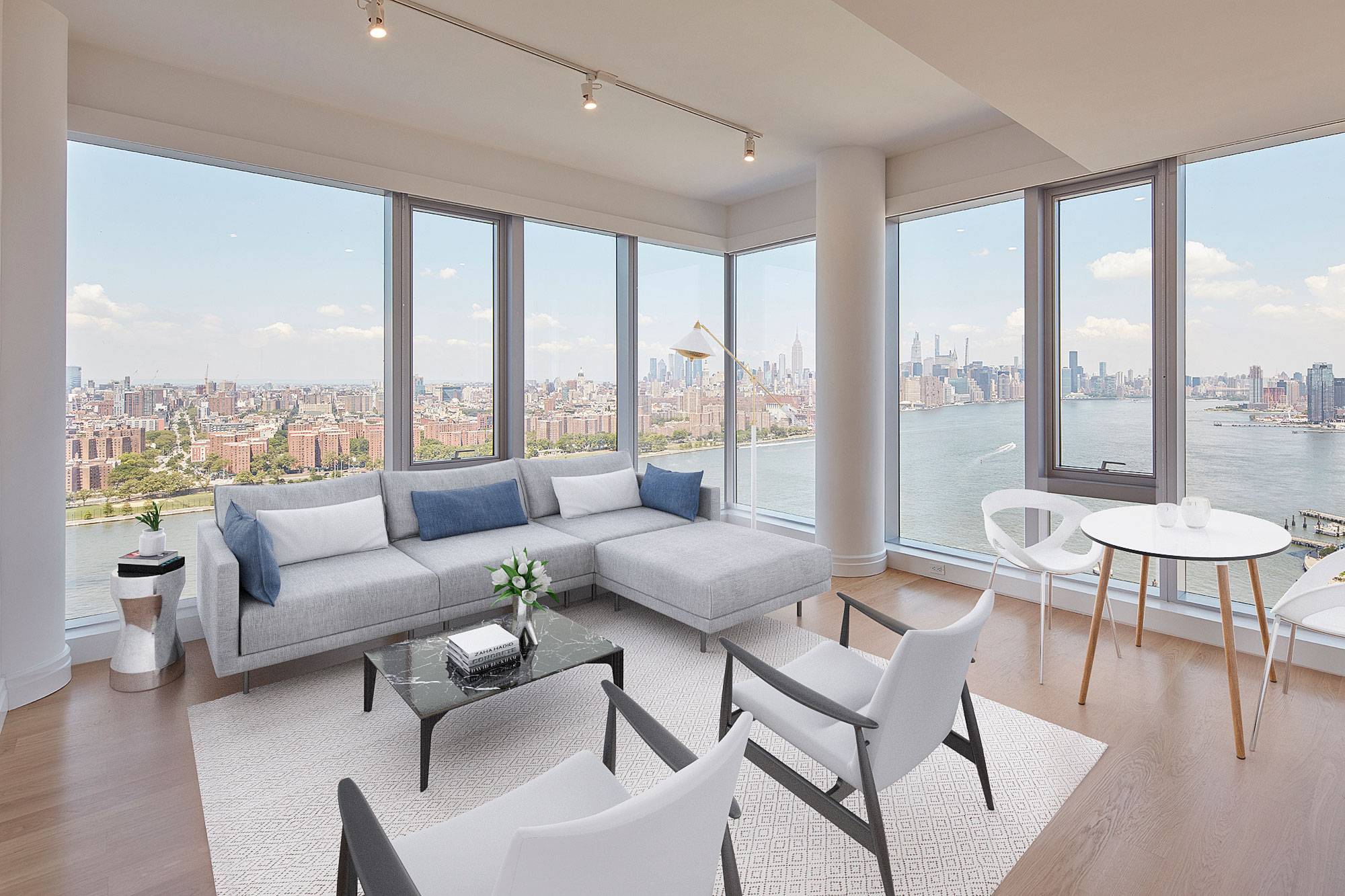 Stunning Williamsburg Corner Apartment with Immaculate Views: 3 Months FreeNo Fee