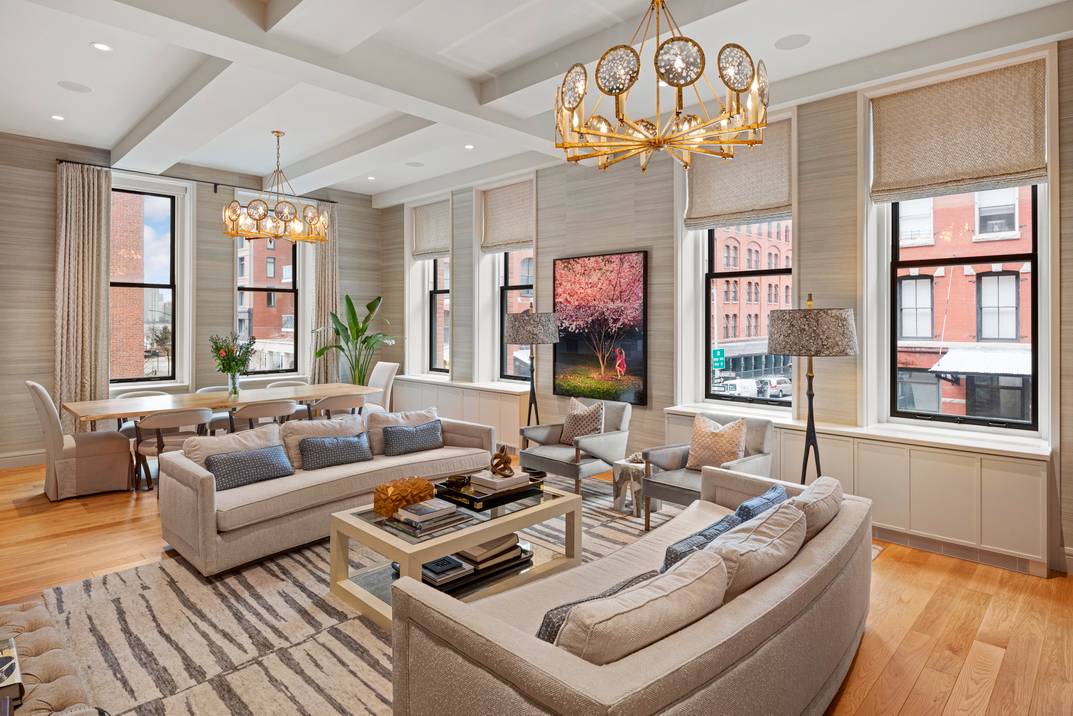 Impressive celebrity designer 5 bedroom residence in historic Tribeca