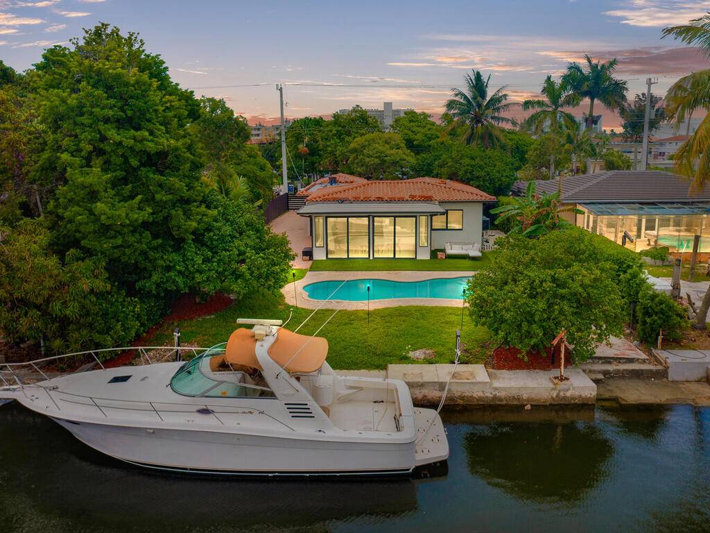 COVETED BISCAYNE POINT WITH POOL & DEEPWATER DOCK