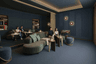 22-seat private cinema room at The 1847 Residents' Club, Oval Village SE11