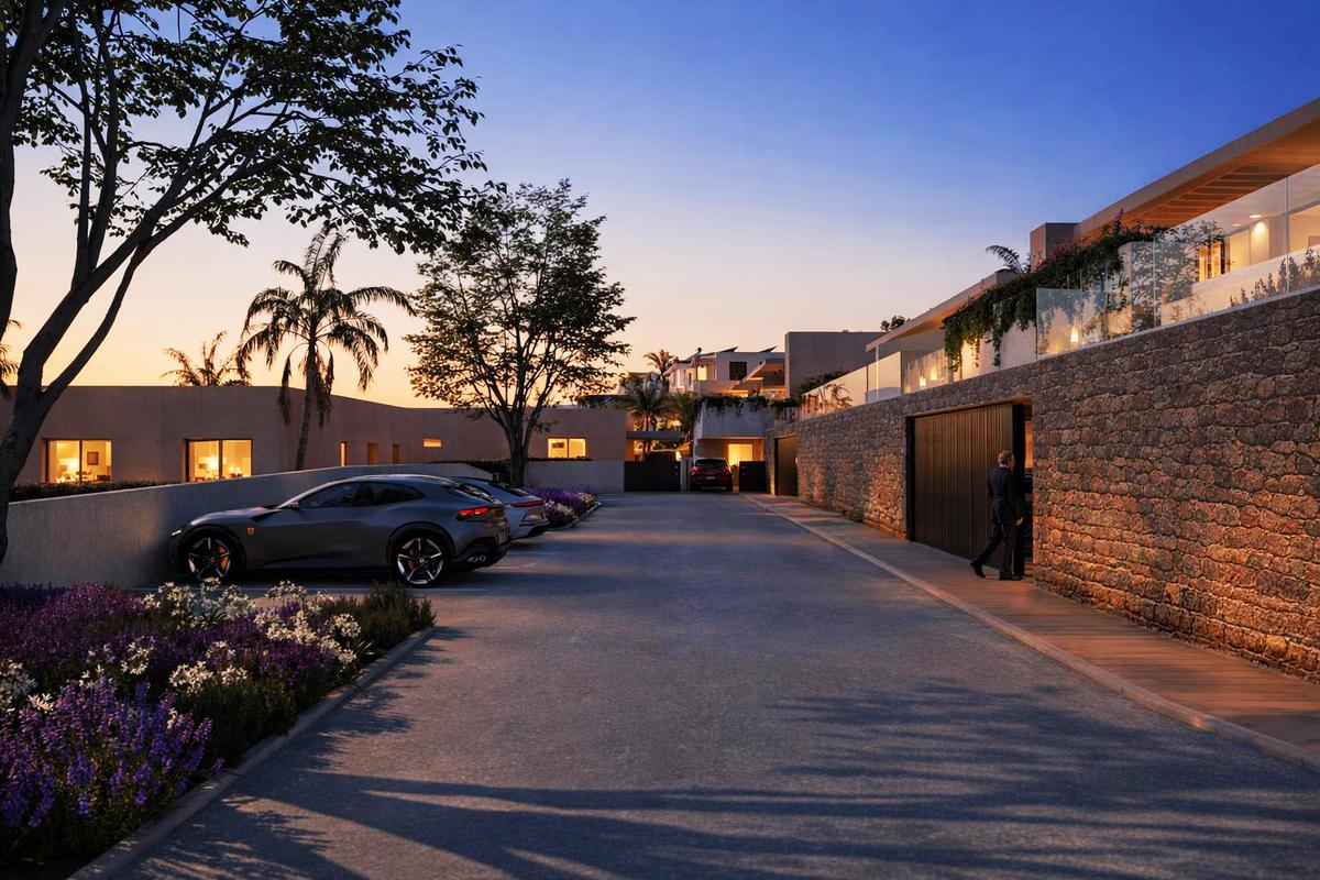 Residence comunal entrance