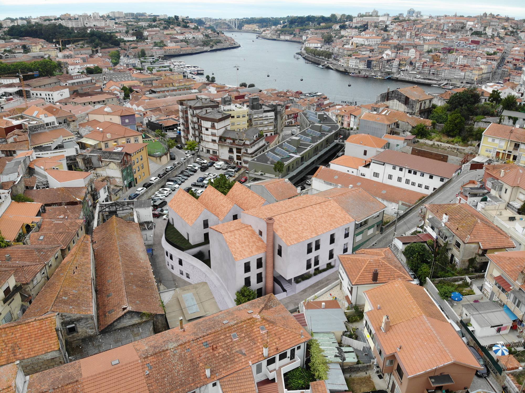 Exclusive 2 bedroom apartment - Residential apartment building in the historical part of Vila Nova de Gaia, Portugal