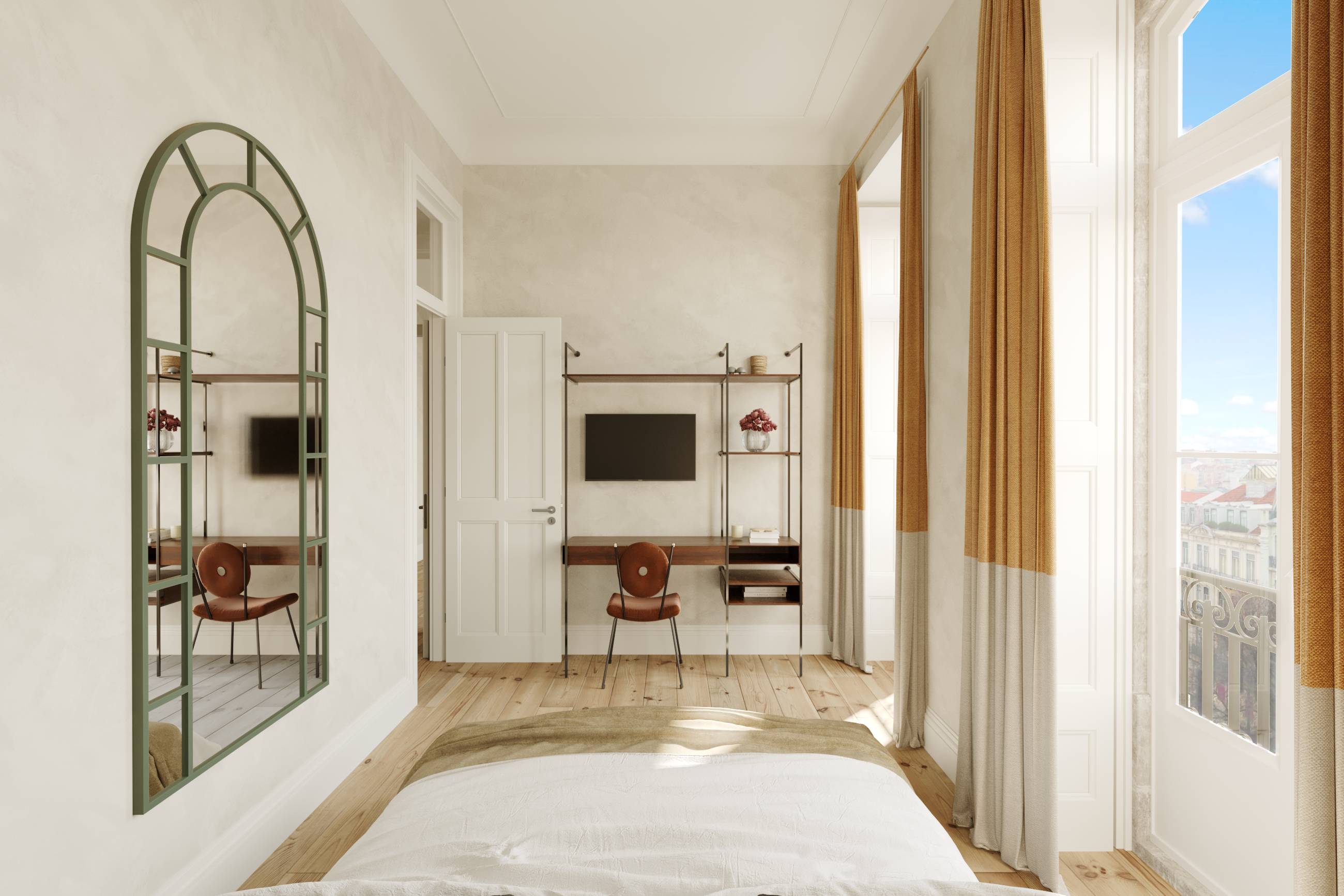 Ando Living Liberdade Club - One Bedroom Apartment with city views | 5B