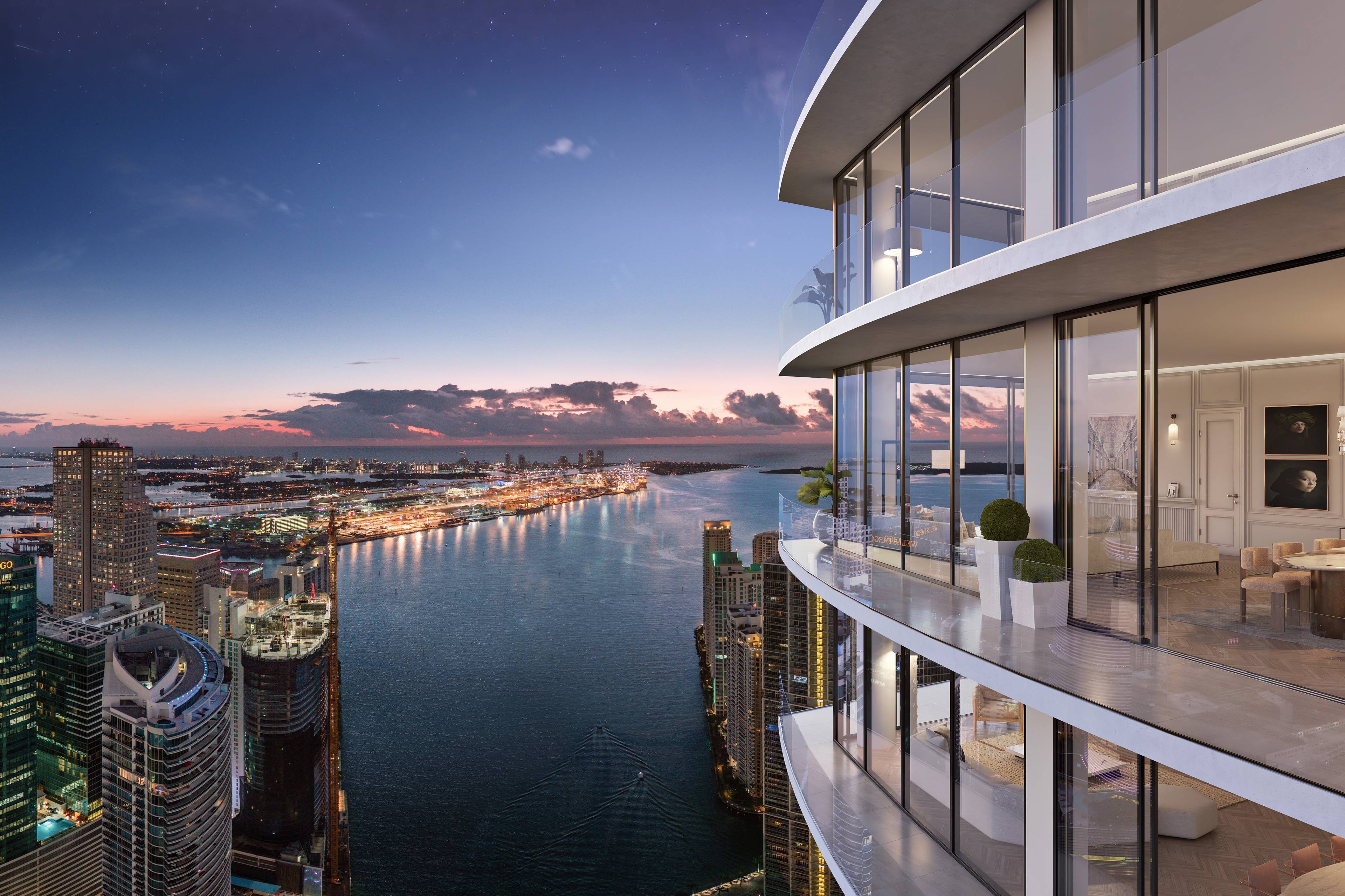 Baccarat Residences Miami | Where Life Forever Sparkles | Waterfront in the Heart of Brickell