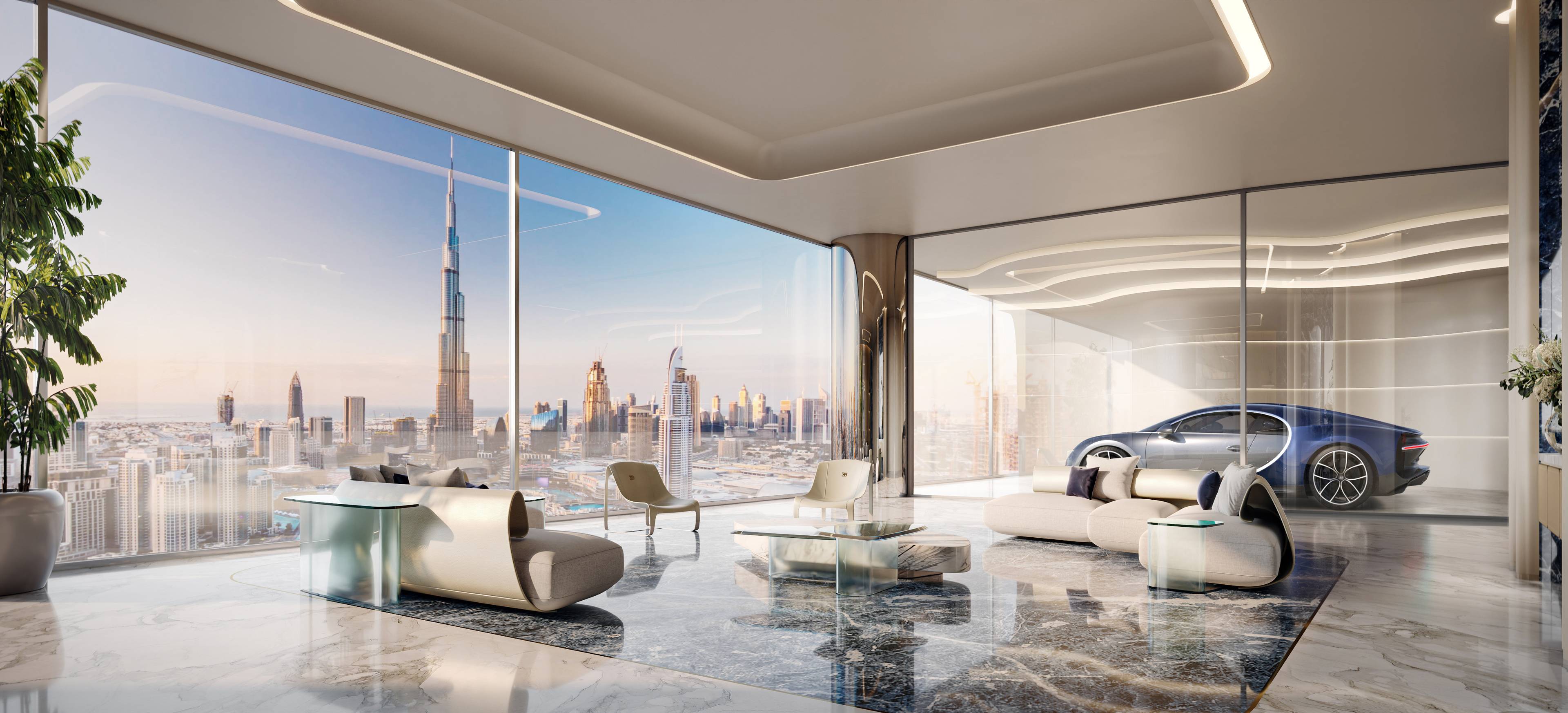 3 LUXURIOUS BEDROOMS WITH A POOL, BUGATTI RESIDENCES, BRANDED APARTMENT WITH AN INTICING PAYMENT PLAN
