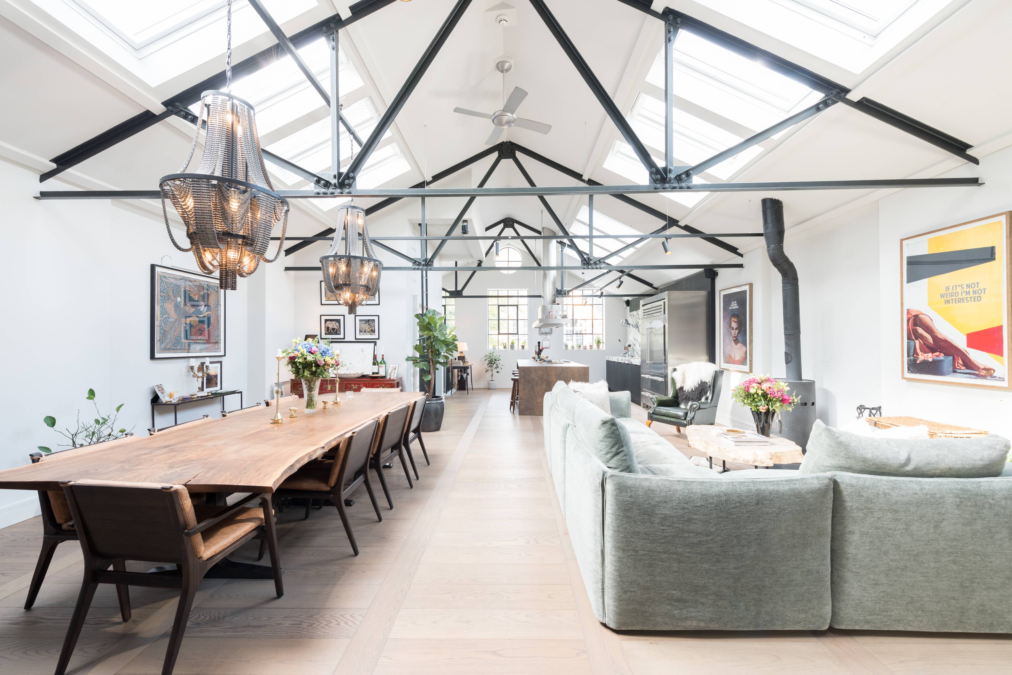 Amazing Converted Factory - The Ultimate House To Entertain
