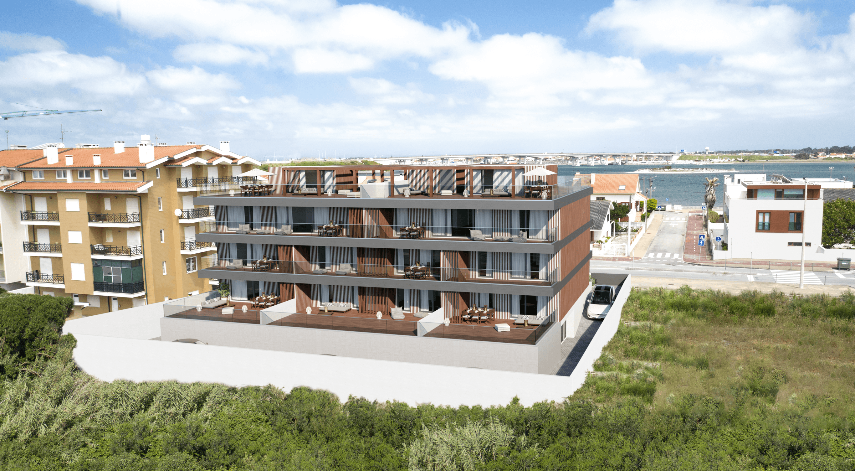 Balance Penthouse with Rooftop | Breathtaking views to Costa Nova Beach, Aveiro, Portugal