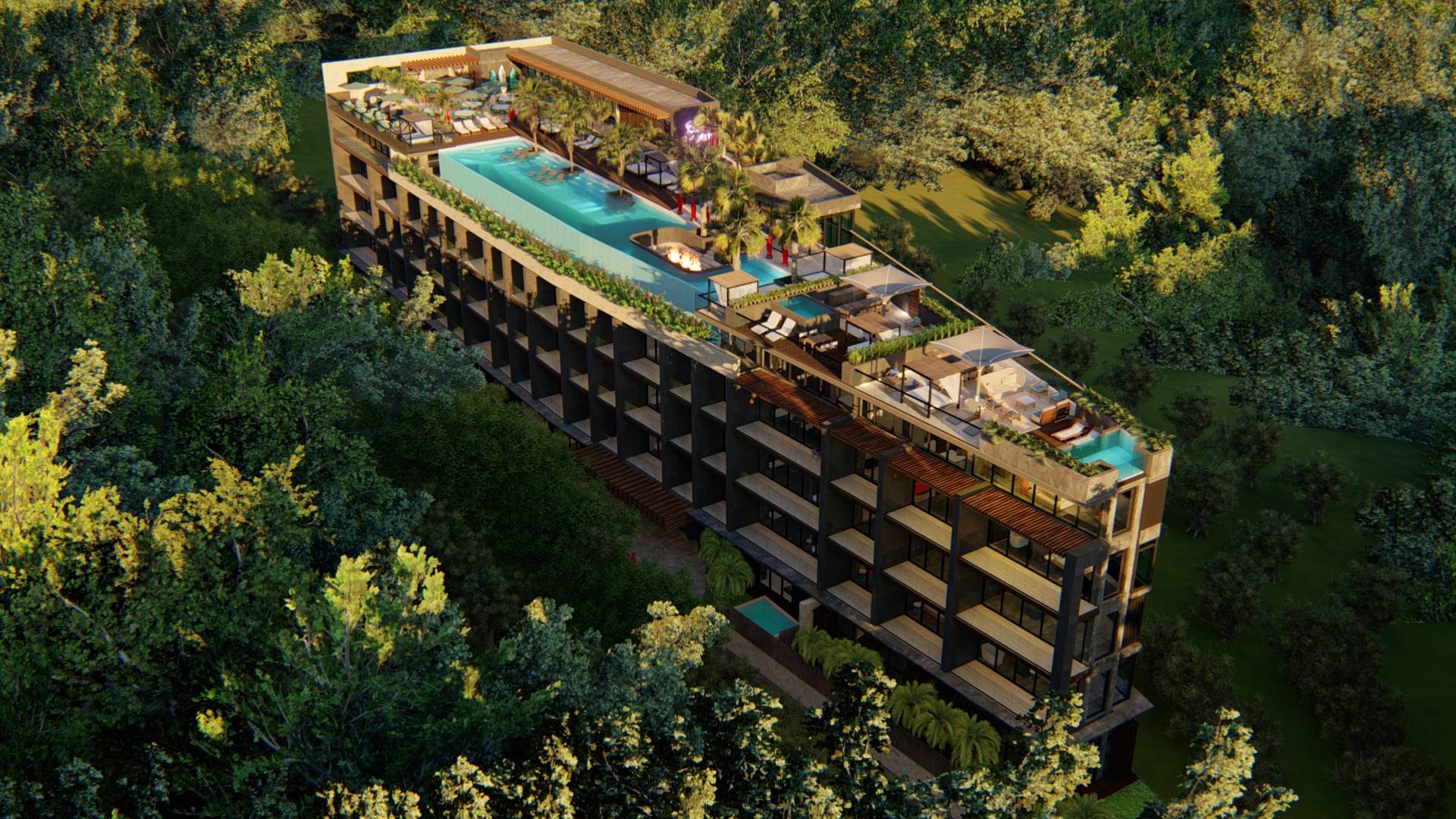 Piamont residences, Condo-hotel Concept Sayulita HASI Model 04