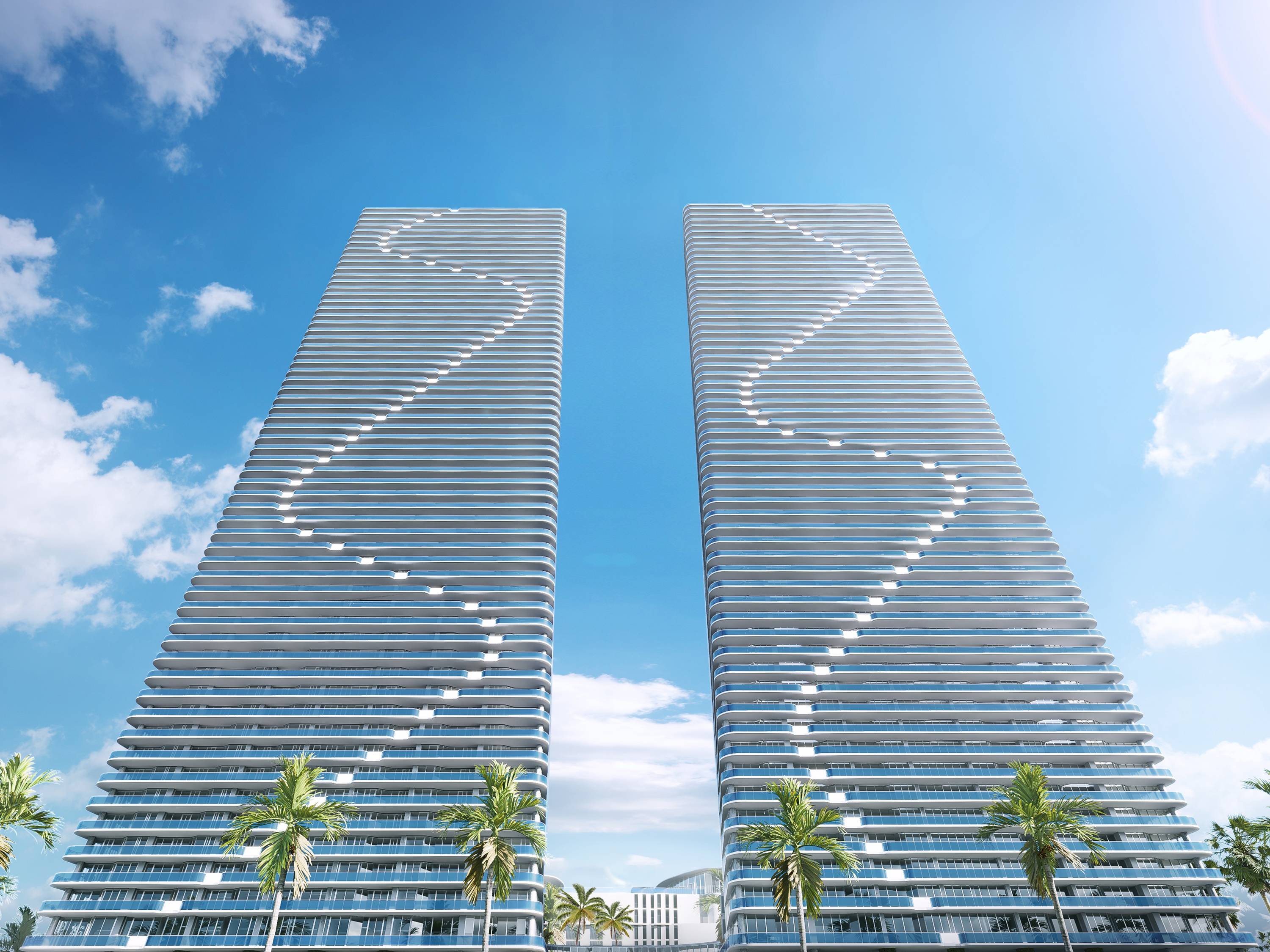 Edgewater, Miami | Iconic Twin Towers | one-to-four Bedroom Residences with Biscayne Bay Water Views | Starting at 800K