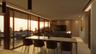 Living and dining room