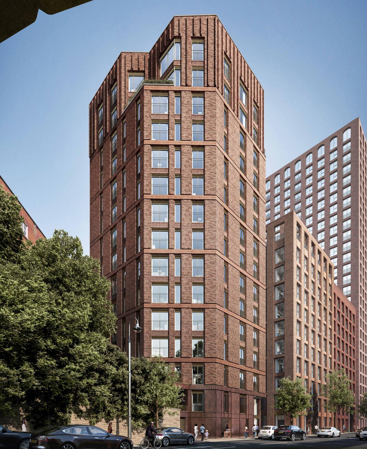 Manchester Piccadilly Wharf - Facade