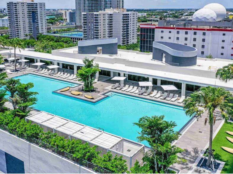 Downtown Miami|2 MONTHS FREE| Exceptional Amenities| 2br/2ba Condo| 993 SF