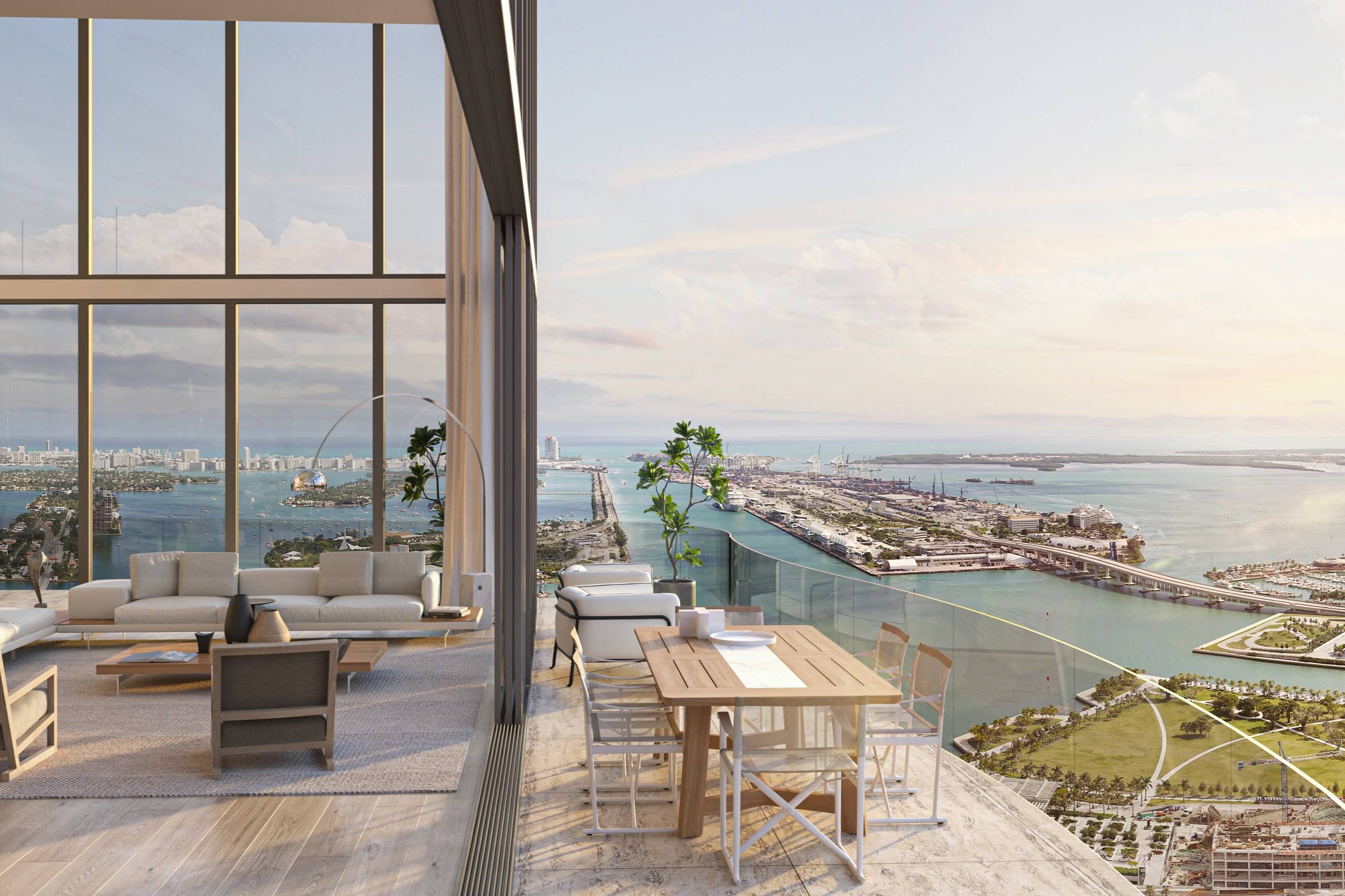 Luxury Penthouse Living in Downtown Miami |4 beds + Den | 5.5 baths | 4109 sqft