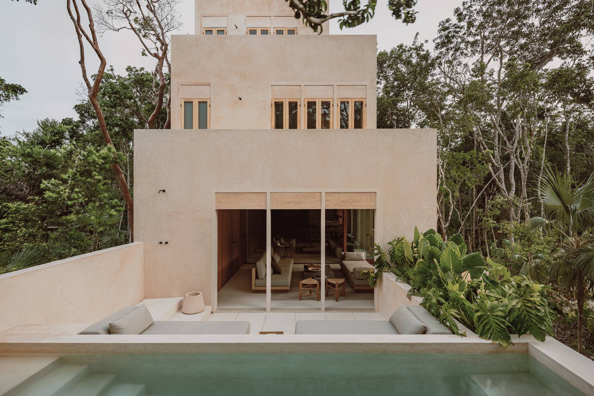 Exquisitely designed 4-bedroom luxury villa in the Mayan jungle, TULUM, Mexico