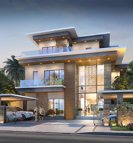 EXPERIENCE MEDITERRANEAN ELEGANCE IN A 5-BEDROOM TOWNHOUSE AT DAMAC LAGOONS