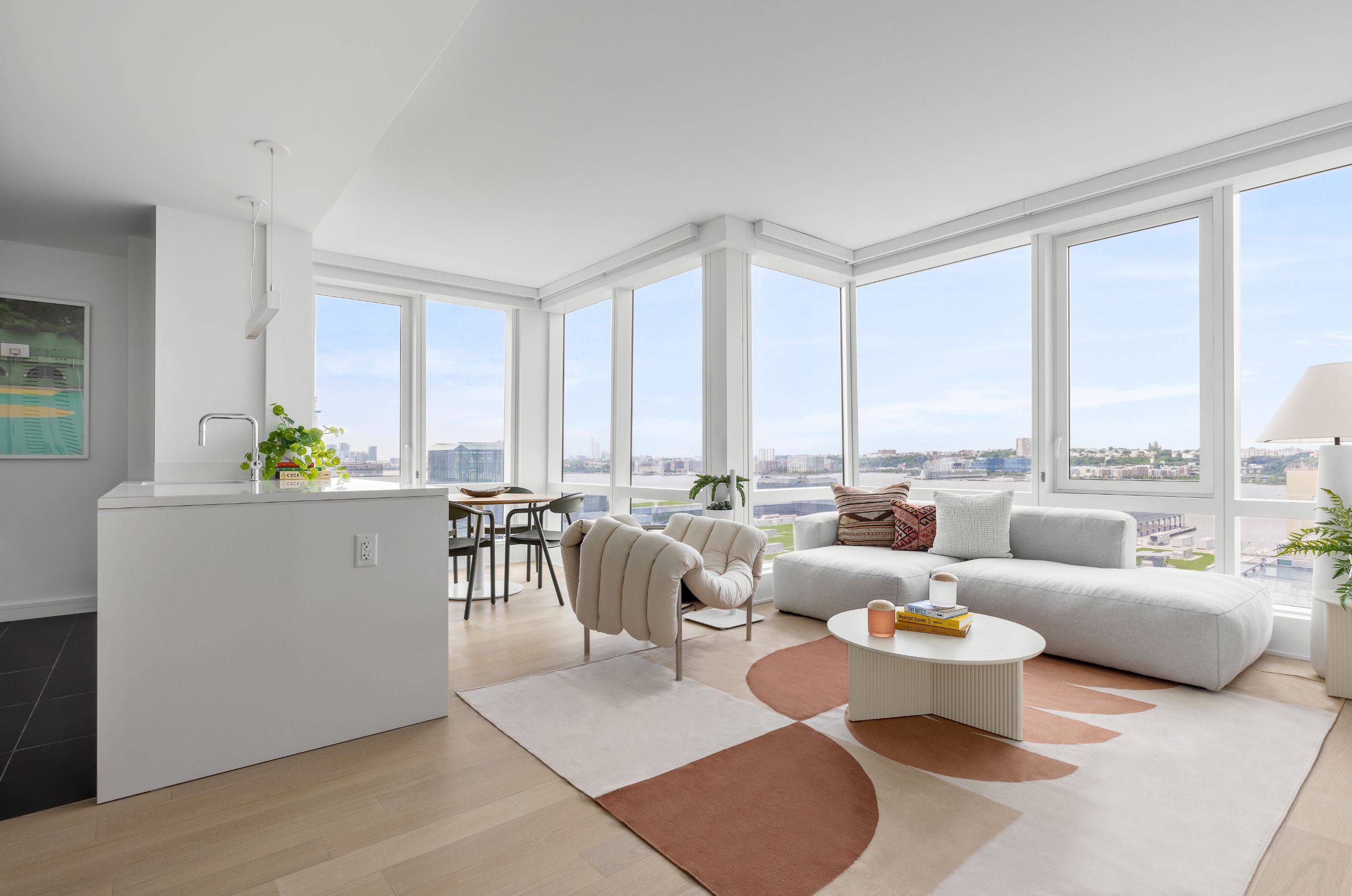 New Development in Hudson Yards with Open Water and City Views