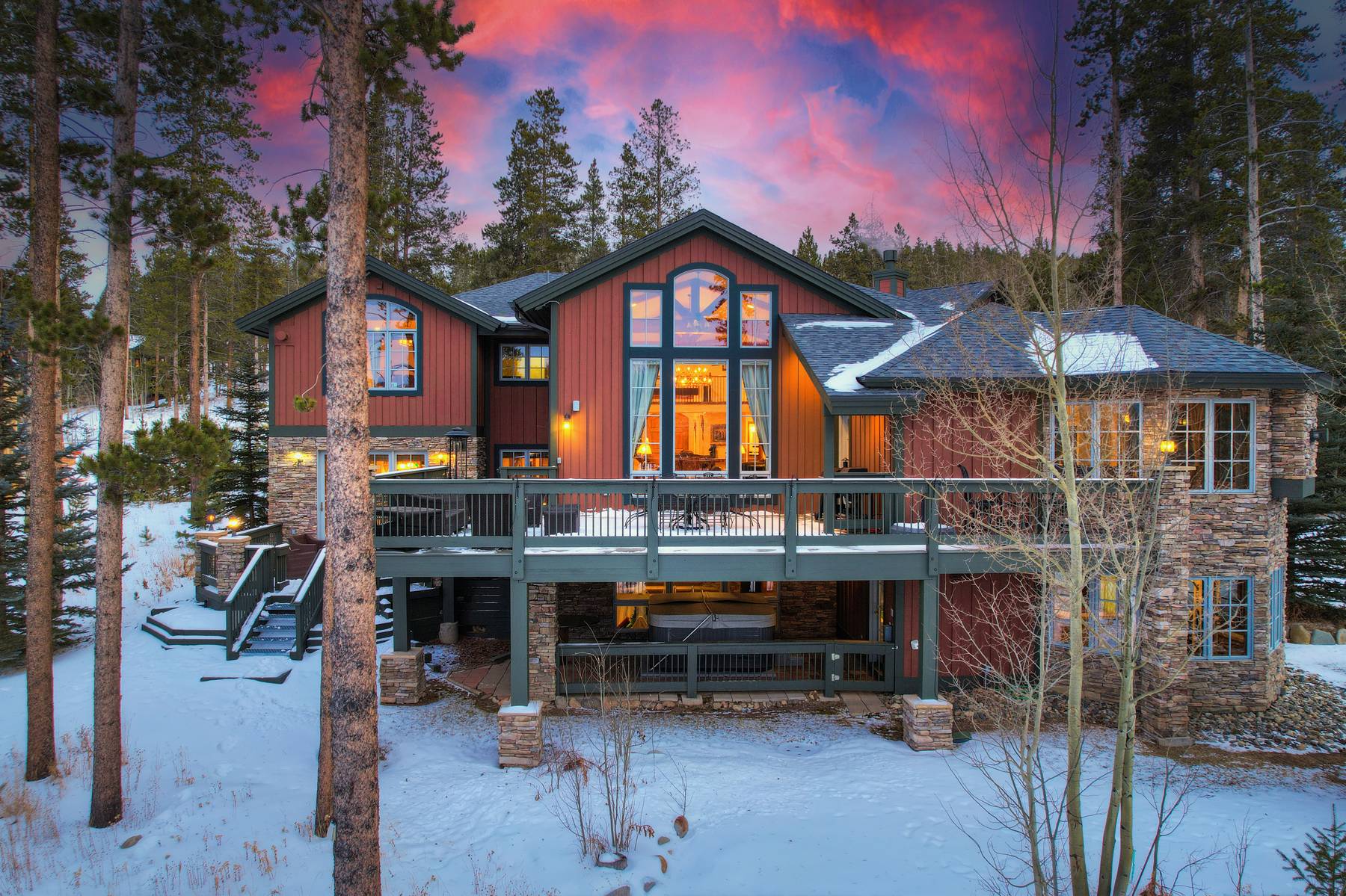 Custom Breck Home with indoor pool