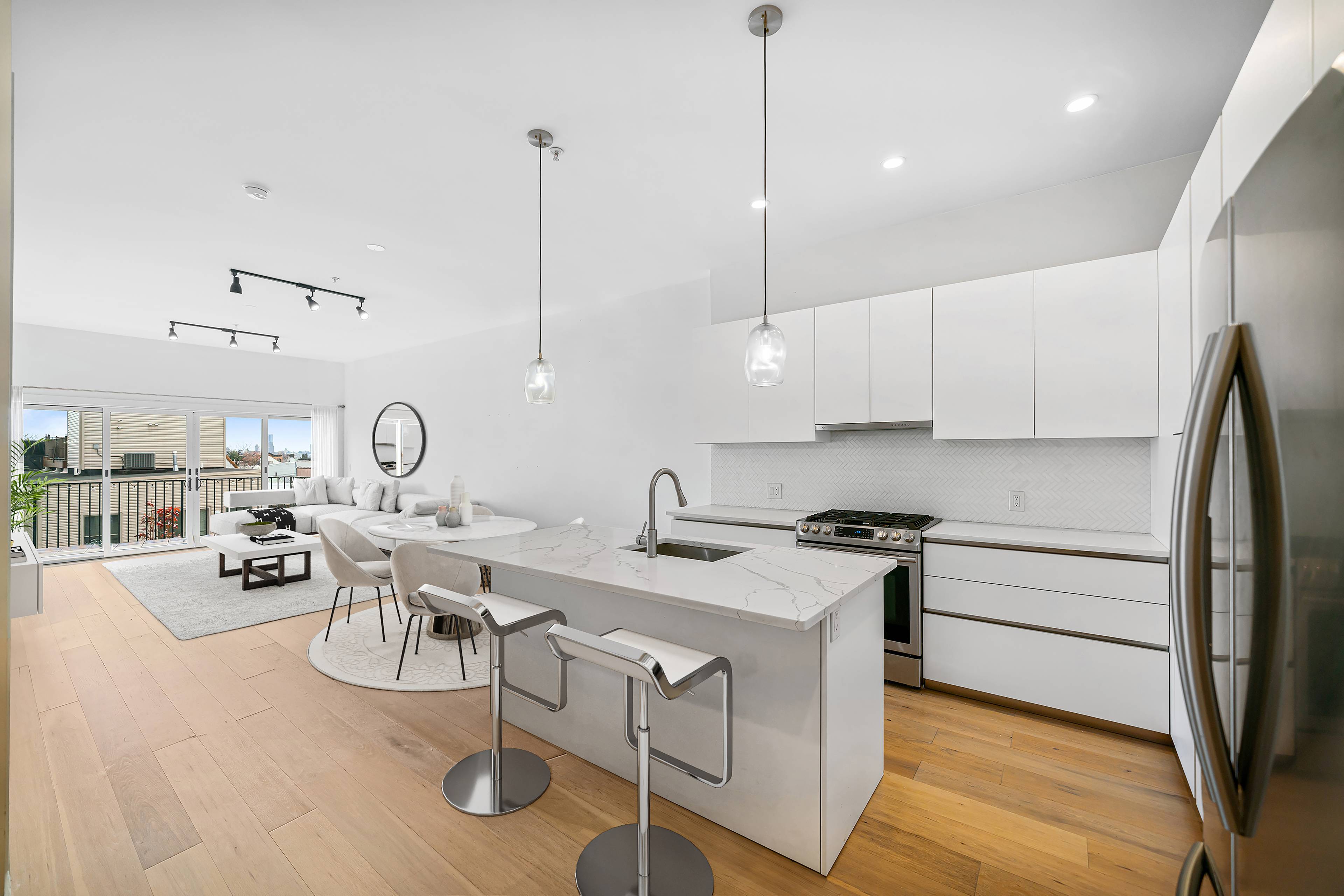 Luxurious 3 Bed 2 Bath Condo with a Private Rooftop in Jersey City Heights Most Desirable Block!