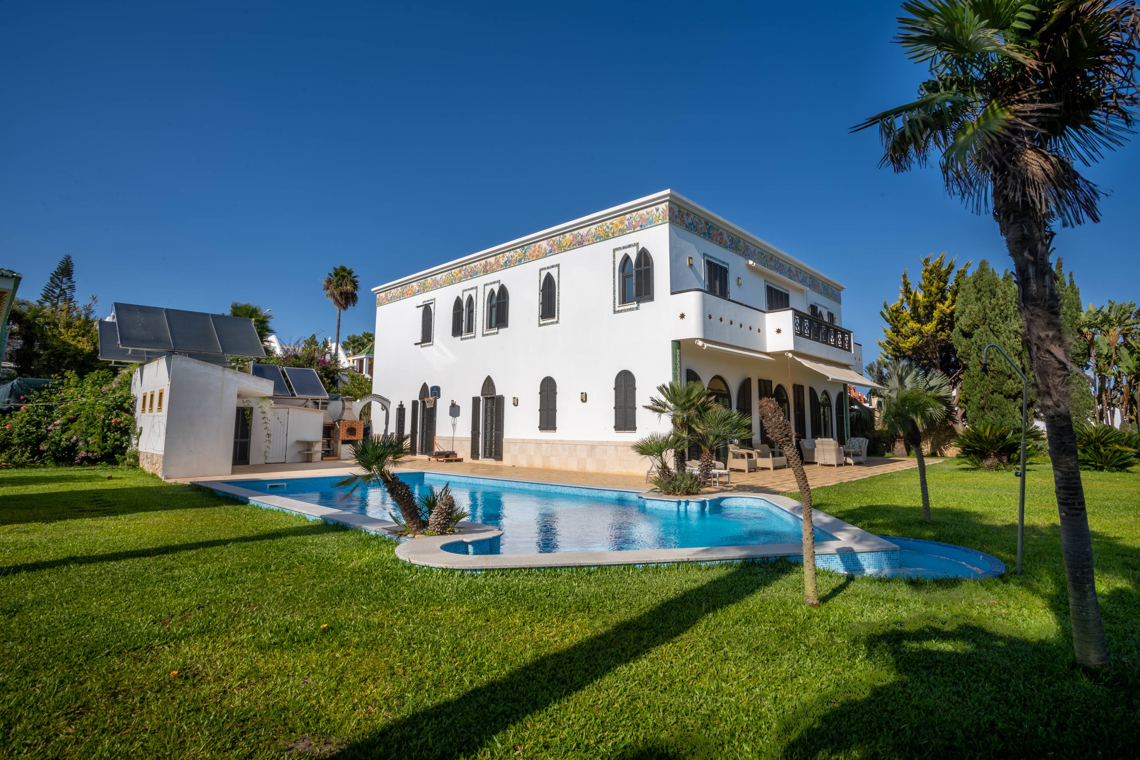 Luxury Arabic Palace on the seafront with stunning views of the sea at Luz, Lagos, Faro