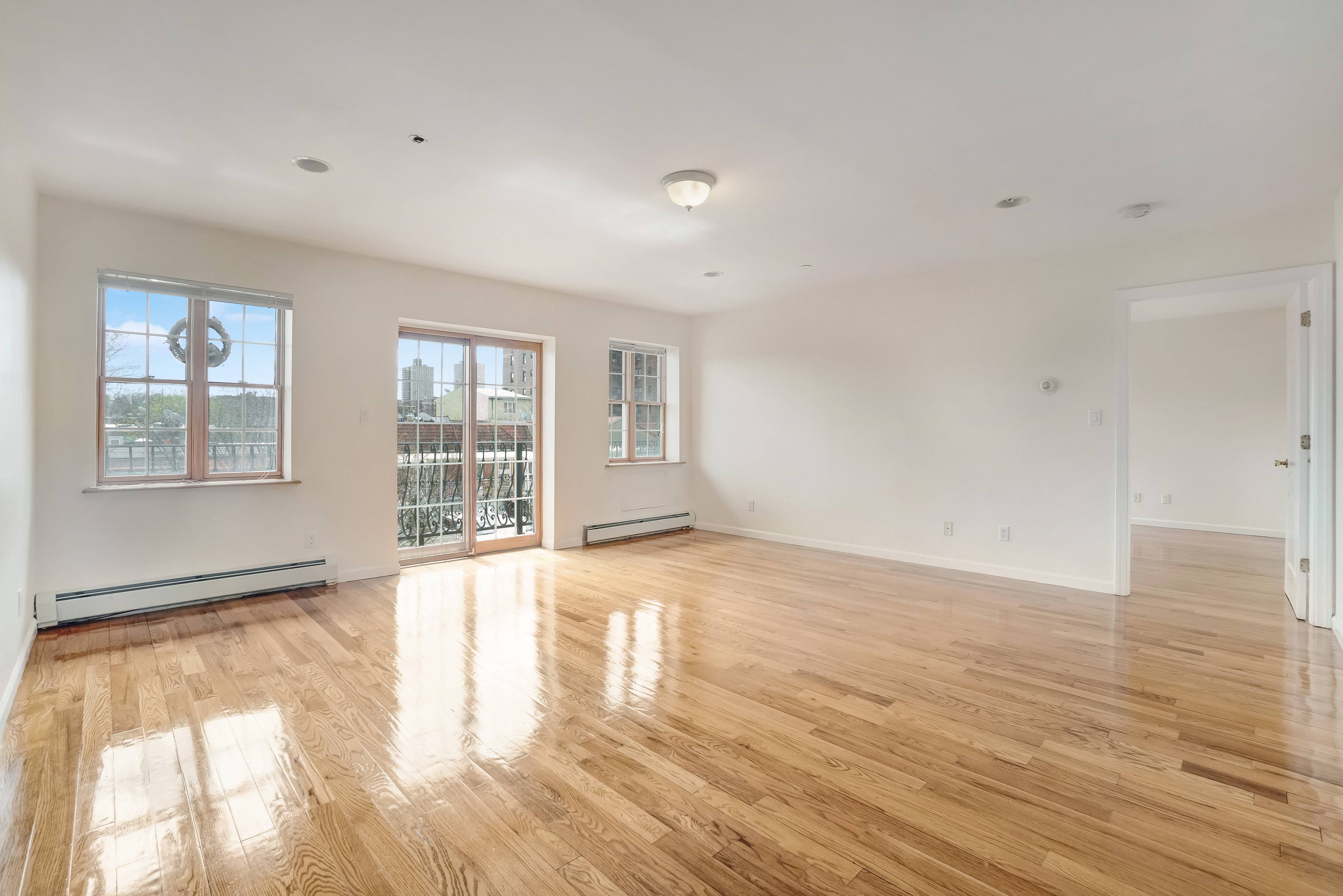 Forest Hills/Rego Park: South Exposed 2 Bedroom 2 Bathroom with Balcony in Elevator/Laundry Condo