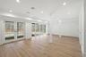Open space with closets and storage space lower level