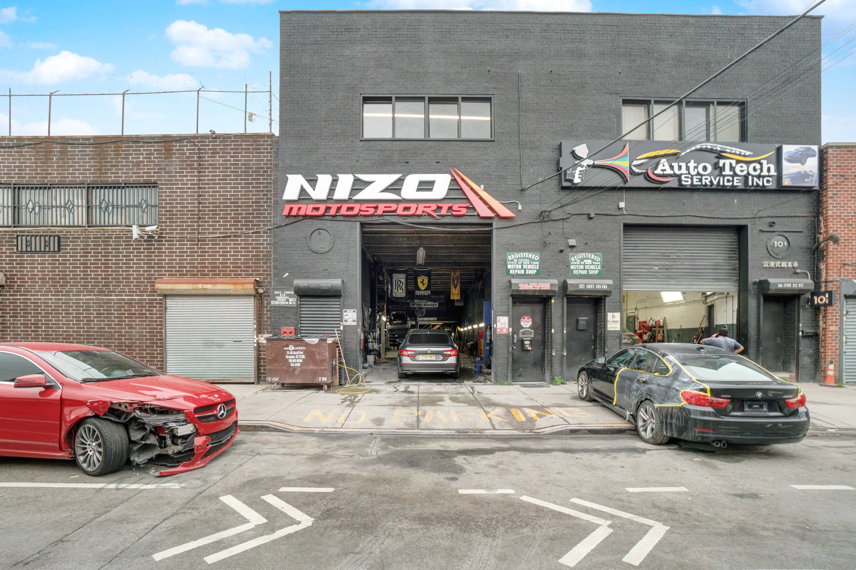 Long Island City: Auto Body/Auto Repair Business For Sale - Fully Built Out