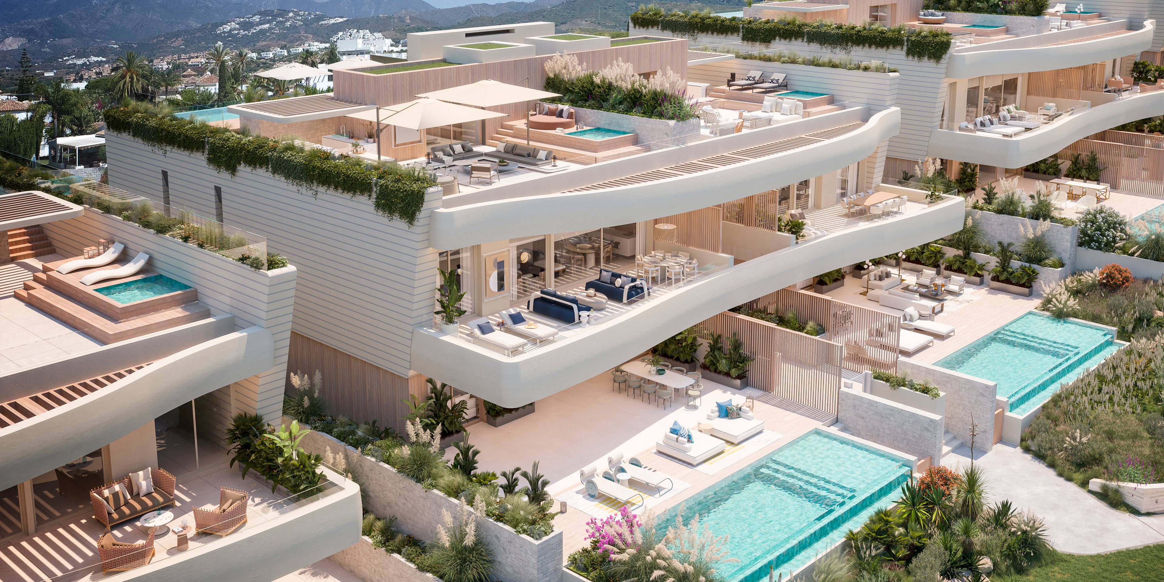 Under Construction - Welcome To The Incomparable World Of Dunique Marbella - Beachfront 2, 3 & 4 Bed Apartments & Villas For Sale
