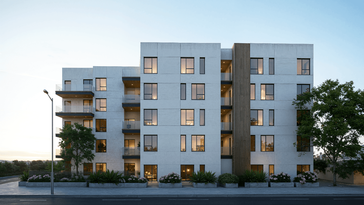 Rendering based on the proposed plans
