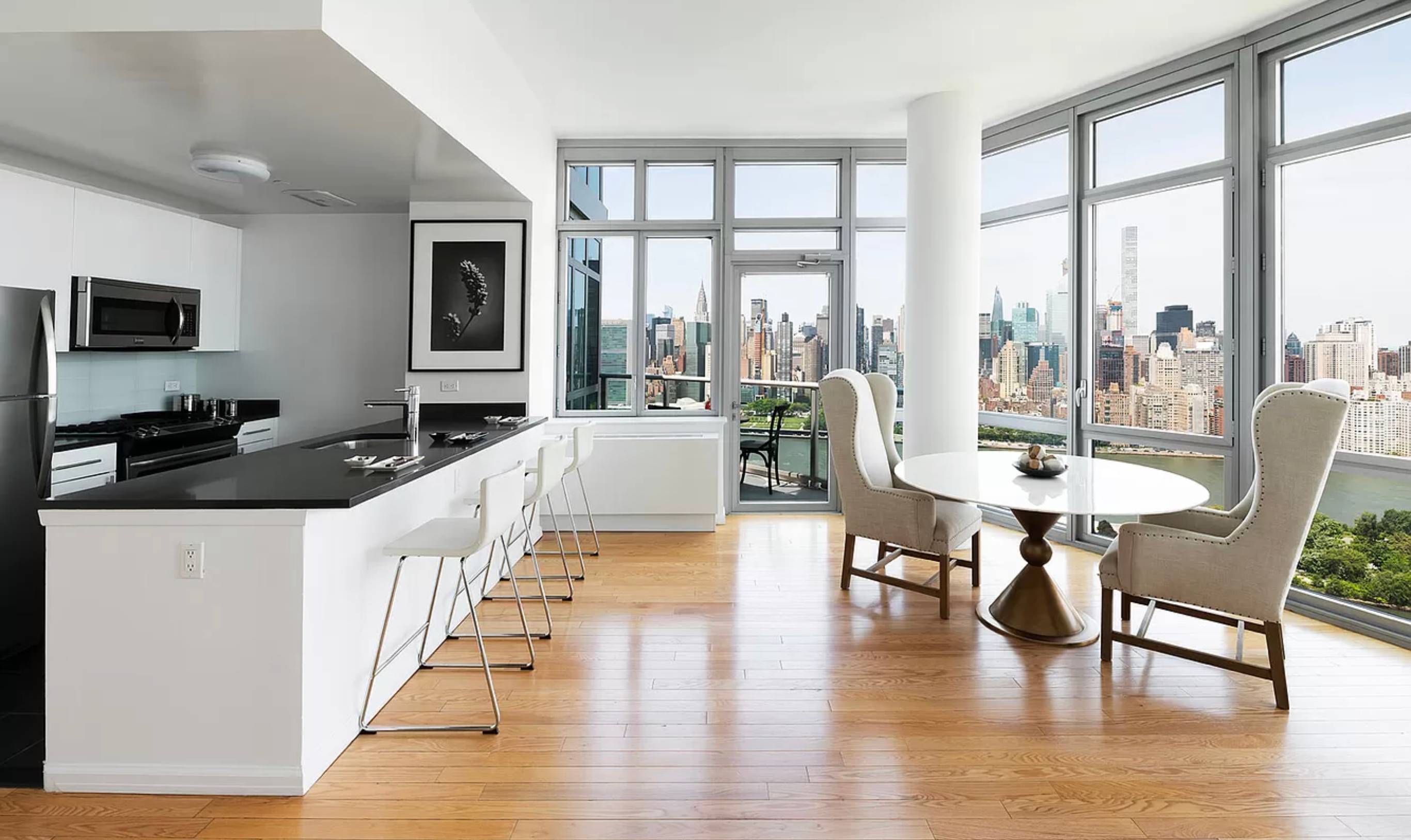 Long Island City Waterfront  Spectacular High-Floor 2 Bed and 2 Bath