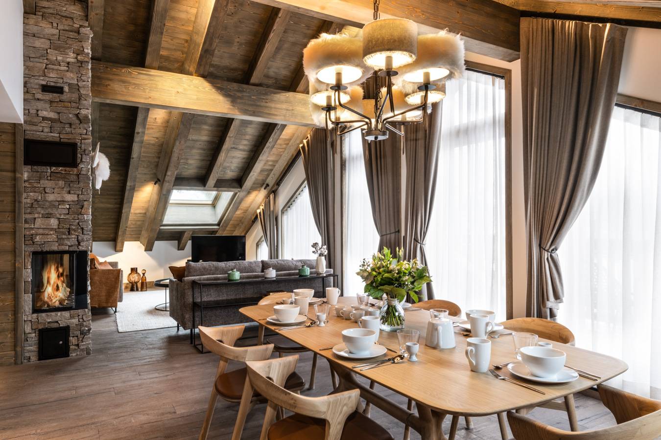 Duplex in Meribel Three Valleys with Alpine Views and Your own Private Spa