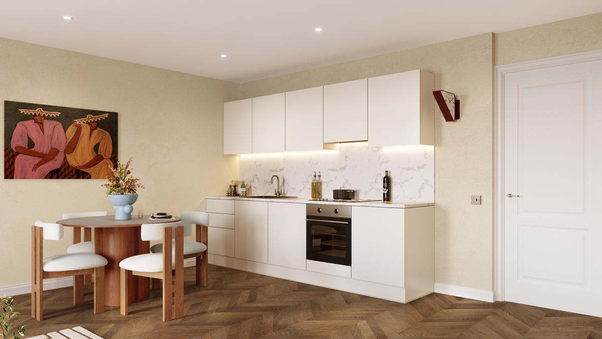 Flat for sale in Birmingham_Kitchen