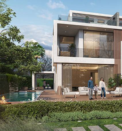 EXQUISITE 5-BEDROOM ESTATE: DISCOVER SPACIOUS OPULENCE IN THIS 3500+ SQ. FT. TOWNHOUSE AT DAMAC HILLS 2