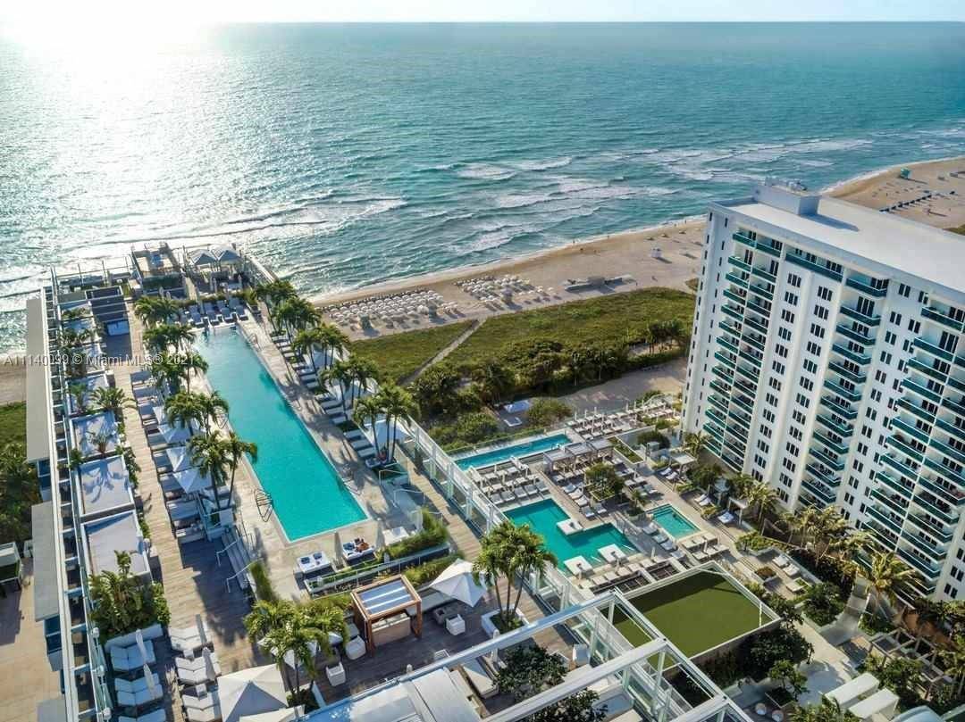 Seasonal Rent on the Beach. 1 Hotel South Beach amenities.