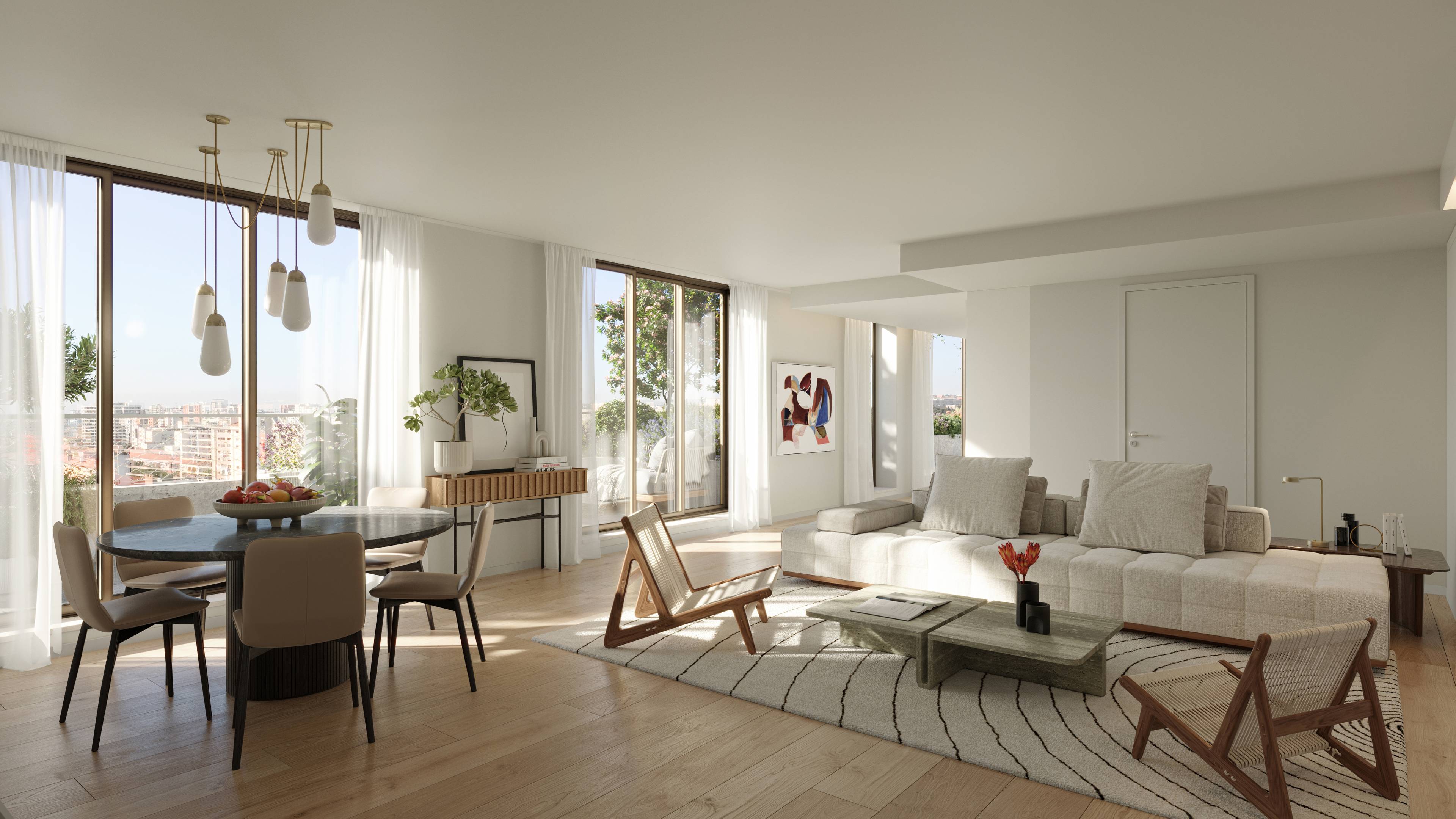 TWO BEDROOM APARTMENT WITH TERRACE | NEW PREMIUM DEVELOPMENT IN CENTRAL LISBON