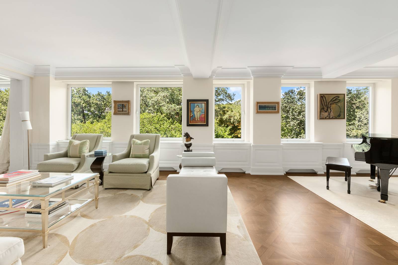 Elegant Fifth Avenue Four Bedroom Duplex with Expansive Central Park Views