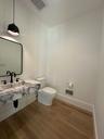 Half bathroom first floor