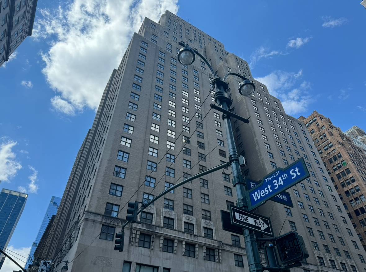 Elevate Your Business Profile with a Prestigious Address at 16 Penn Plaza; a Prime Manhattan Location Office #616