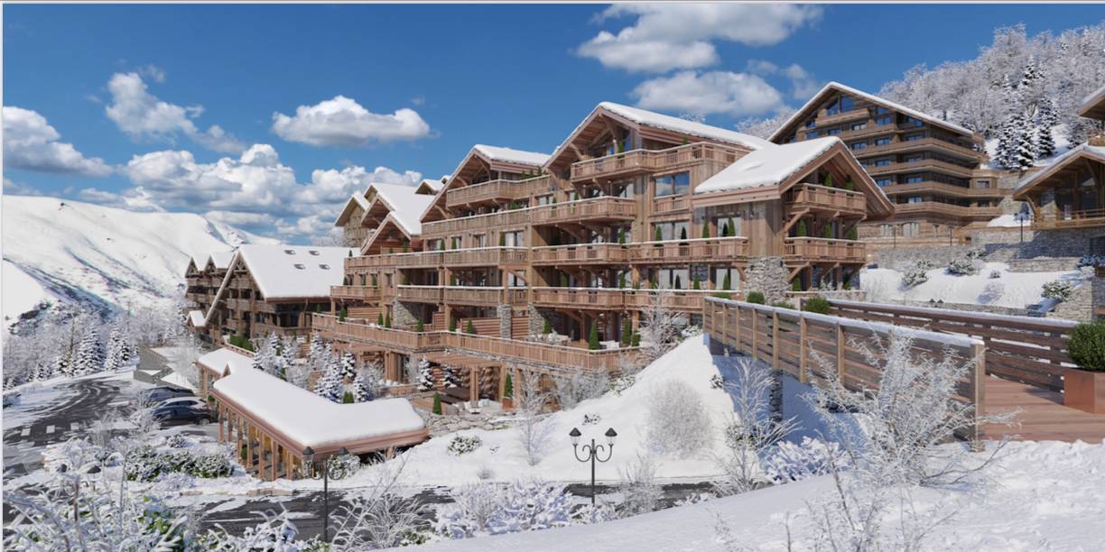 Luxury Condo in the 3 Valleys directly on the Ski Slopes