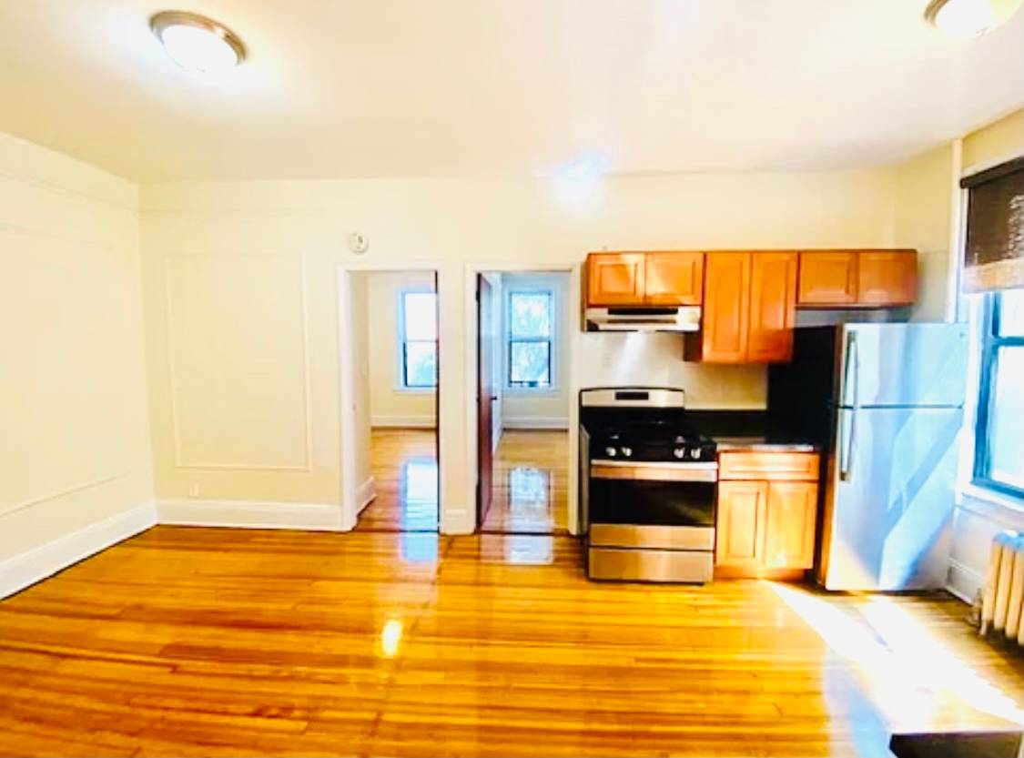 BRIGHT Two Bedroom One Bath Fully Renovated in the Heart of Astoria!! Great Price LOW FEE